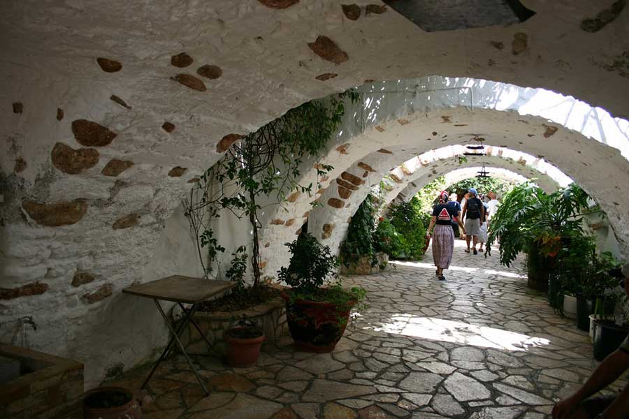 Paleokastritsa , Monastery of Virgin Mary, Bella Vista